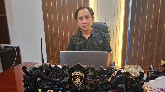 HUKUM: Kasat Reskrim Polres Pulau Morotai, Maluku Utara Iptu Ismail Salim saat bersedia diwawancarai awak media, Rabu (5/2025)