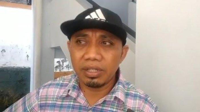 PEMILU: Ketua DPRD Kota Ternate, Muhajirin Bailussy saat memberikan keterangan, Senin (2/1/2023).