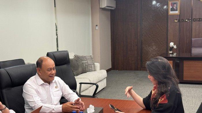 KUNKER - Pertemuan Gubernur Maluku Utara Sherly Laos dengan Kepala Badan Gizi Nasional Dadan Hindayana, untuk membahas pelaksanaan program MGB, Senin (3/3/2025).