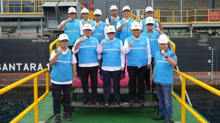 Kunker ke pembangkit terapung BMPP Nusantara 1 di Desa Waai, Maluku Tengah 03