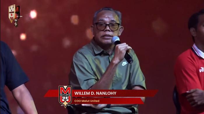 Menurut COO Malut United Willem D. Nanlohy