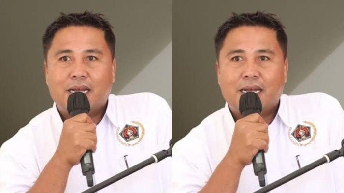 STATEMENT: Ketua PWI Maluku Utara Asri Fabanyo. Pihknya ikut kecam aksi oknum Satpol PP dan Linmas Kota Ternate yang didug lakukan penganiayaan terhadap Jurnalis yang meliput aksi di kantor Wali Kota Ternate, Senin (24/2/2025)