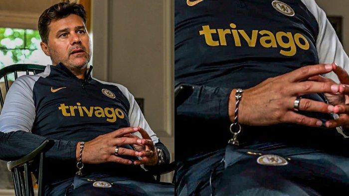 Pelatih baru Chelsea, Mauricio Pochettino, pakai gelang logam yang dikira borgol
