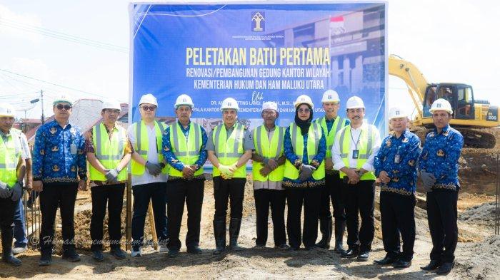 Fot bersama Kakanwil Kemenkumham Maluku Utara, Andi Taletting Langi bersama stakeholder, Senin (28/10/2024).