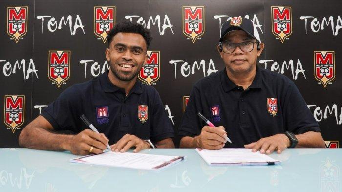 Pemain baru Malut United FC, Yakob Sayuri