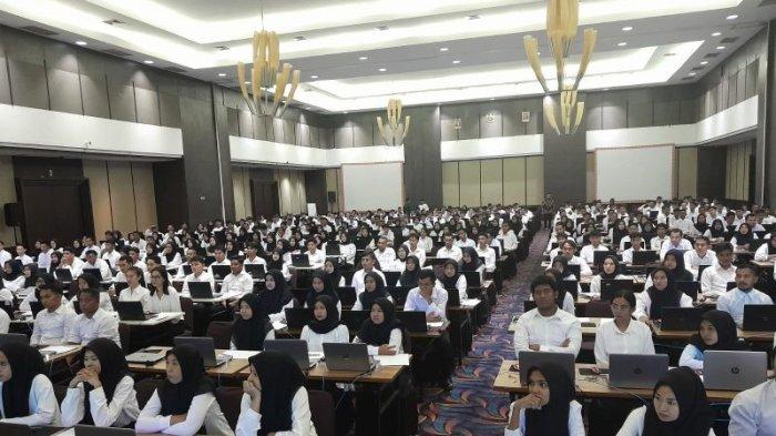Seleksi calon Aparatur Sipil Negara (CASN) Kemenkumham Malut tahun 2024 hanya diberikan sebanyak 107 kuota, Sabtu (19/10/2024). ANTARA/Abdul Fatah