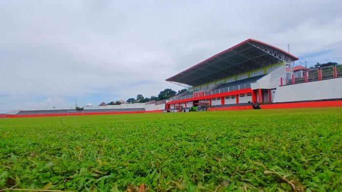 KOMPETISI: Stadion Gurabati Tidore, Maluku Utara, venue Gurabati Open Turnamen 2025, Senin (7/4/2025).