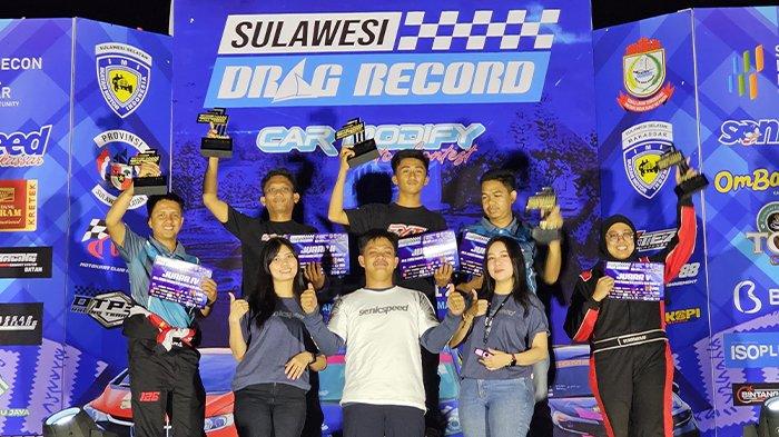 SULAWESI DRAG RACE - Para jawara Sulawesi Drag Race. Berlangsung di Summarecon, Makassar, Sulawesi Selatan, 26-27 April 2025.