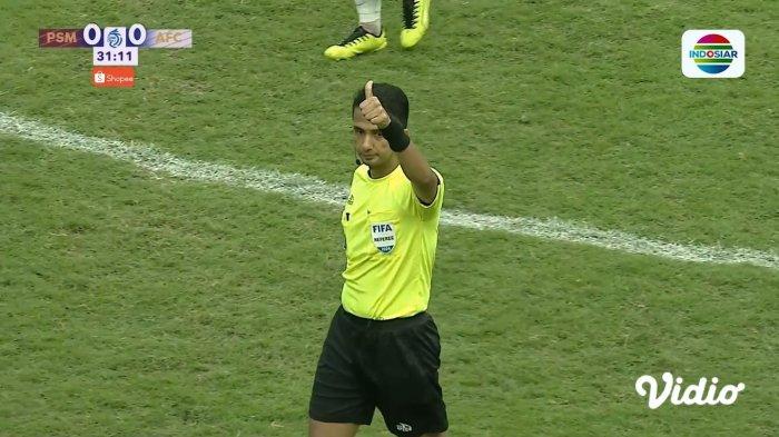 Tangkapan layar vidio.com, laga PSM Makassar vs Arema FC di Liga 1 2024-2025