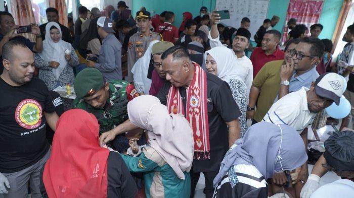 HUT: Wali Kota Tidore Kepulauan Muhammad Sinen hadiri baksos yang diprakarsai IBI Maluku Utara