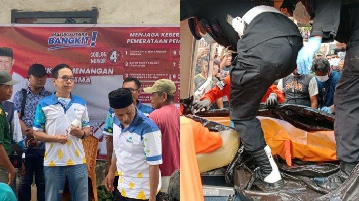 Calon Gubernur Maluku Utara, Benny Laos, meninggal dunia dalam kebakaran speedboat di Pelabuhan Bobong, Pulau Taliabu, Maluku Utara, Sabtu (12/10/2024).