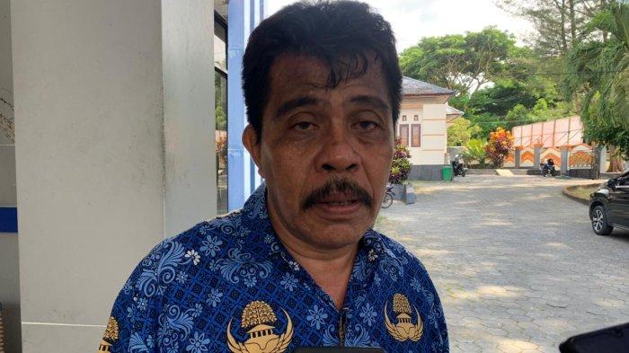Plt Inspektur Inspektorat Kabupaten Halmahera Selatan, Provinsi Maluku Utata, Ilham Abubakar ketika memberi penjelasan audit khusus DD Yaba, Jumat (17/1/2025).
