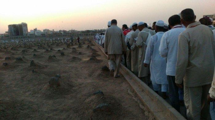 Pemakaman Baqi di dekat Masjid Nabawi, Madinah, Arab Saudi tempat Ruqayyah, putri kedua Nabi Muhammad SAW dimakamkan.