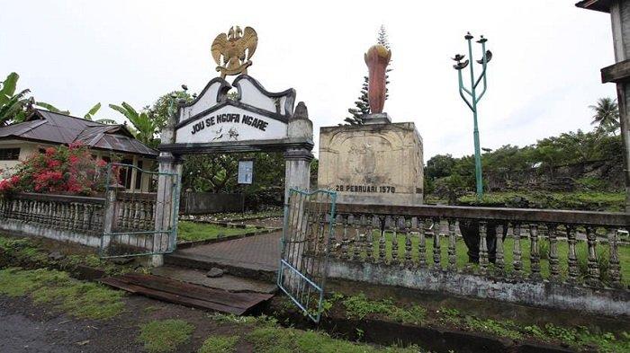 Benteng Kastela atau Benteng Nostra Senora Del Rosario di Ternate, Maluku Utara.