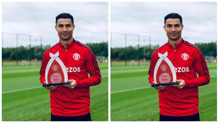 Pemain sepak bola asal Portugal, Cristiano Ronaldo.