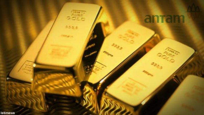 HARGA EMAS - Ilustrasi emas batangan batangan produksi PT Aneka Tambang Tbk. Berikut harga dan buyback emas Antam, Senin (3/2/2025).