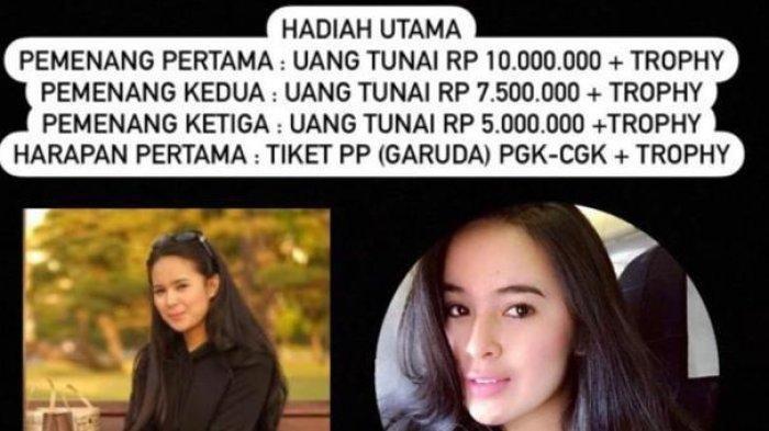 Brosur sayembara mencari orang yang mirip mendiang Emma Ratna Puri yang digelar sang ibu, Mala Rosita. Emma Ratna Puri merupakan korban kecelakaan pesawat terbang Lion Air JT 610 pada 18 November 2018 silam.