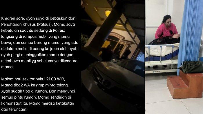 KDRT - Kolase dari postingan @dinyaprilianii di instagram, ceritakan kronologi KDRT dari ayahnya, Kompol Sirajuddin usai dibebaskan dari Patsus.