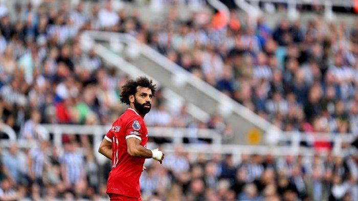 Pemain depan Liverpool, Mohamed Salah