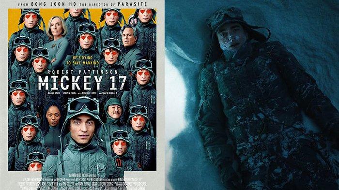 JADWAL BIOSKOP - Kolase foto dan poster film Mickey 17, diunduh dari instagram @mickey17, Jumat (7/3/2025). Mickey 17 sudah rating 8,4, cek jadwalnya di Bioskop XXI Ternate hari ini, Jumat (7/3/2025).