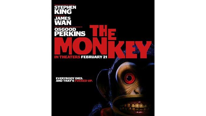 POSTER FILM - Poster film The Monkey diunduh dari instagram @themonkey_film, Rabu (5/3/2025).