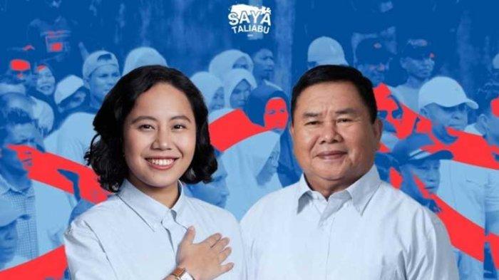 Pasangan calon Bupati dan Wakil Bupati Taliabu di Pilkada 2024, Sashabila Mus - La Ode Yasir.