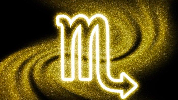 ILUSTRASI Simbol Zodiak Scorpio