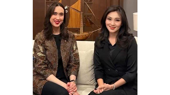 Pertemuan calon Gubernur Maluku Utara terpilih Sherly Tjoanda dengan Menteri Pariwisata RI Widiyanti Putri, yang diunggah ke akun instagram @s_tjo, Senin (20/12/2024).