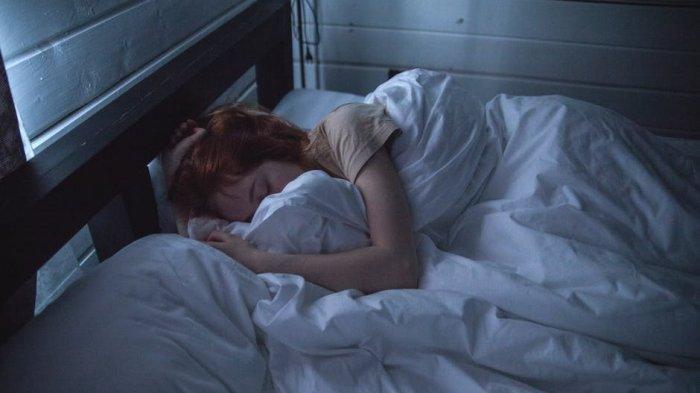 Ilustrasi tidur.