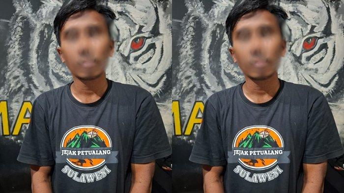HUKUM: Sukamto (35) terduga pelaku pencurian diringkus Tim Resmob Satreskrim Polres Ternate dan Satreskrim Polres Halmahera Tengah, Maluku Utara, Jumat (11/7/2025)