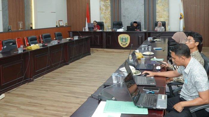 PROGRAM: Suasana zoom testing e-Katalog versi 6 Lingkup Pemkot Tidore Kepulauan, Maluku Utara, Jumat (13/6/2026)