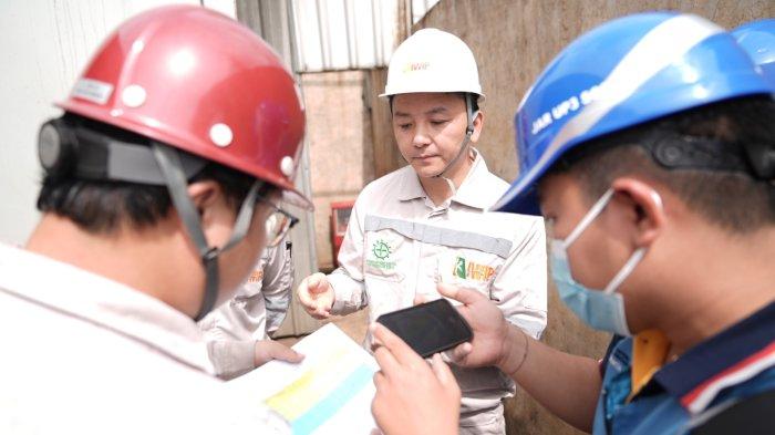 Pembahasan Nilai Setting Proteksi oleh tim teknis PT. IWIP dengan PLN ULP Weda, Jumat (18/4/2025).