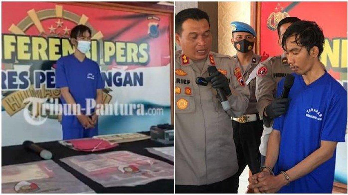 Afrizal (29), tersangka dukun palsu yang tipu janda di Kabupaten Pekalongan, Jawa Tengah. Pelaku suruh pasien untuk melakukan ritual hubungan inses dan potong bagian tubuh.