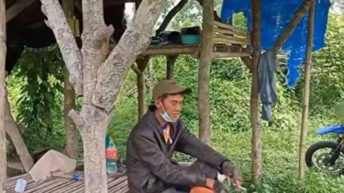 Kisah mantan pejabat pilih tinggal di hutan belantara.