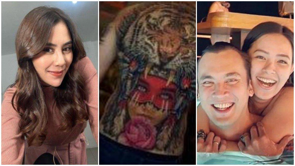 Rendy Kjaernett buat tato wajah Syahnaz, Lady Nayoan sedih bukan main.