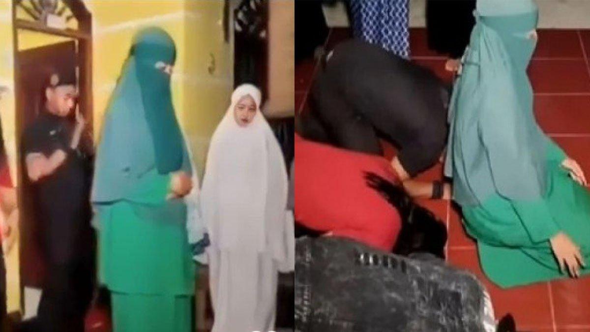 Wanita jadi imam salat dan bisa hapus dosa, Ponpes Al Kafiyah pimpinan Ustazah Umariyah viral di media sosial.