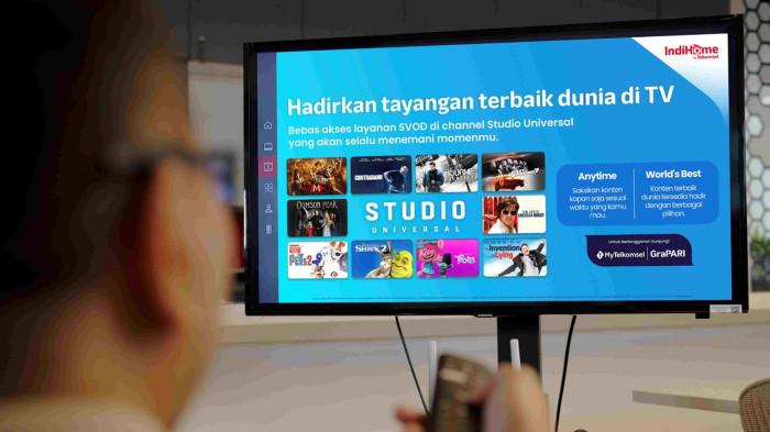 CHANNEL STUDIO UNIVERSAL hadir di indihome