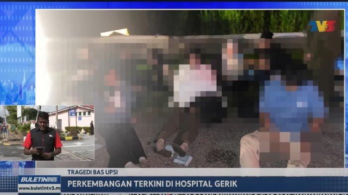 KECELAKAAN BUS MALAYSIA - UPSI Gerik Perak Malaysia 1