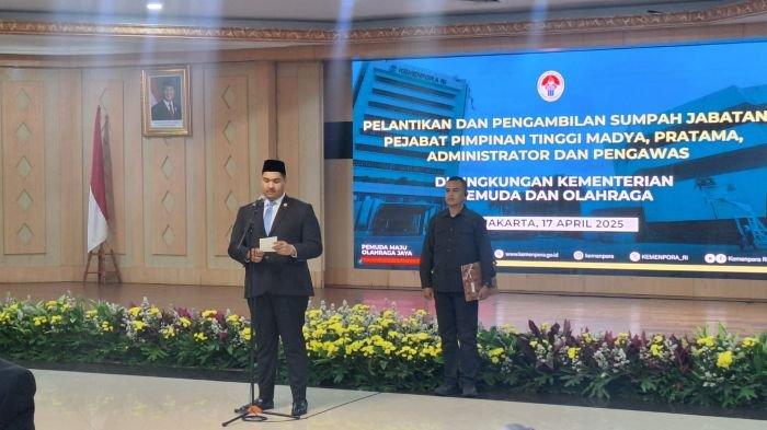 PAPARAN MENPORA DITO - Menteri Pemuda dan Olahraga