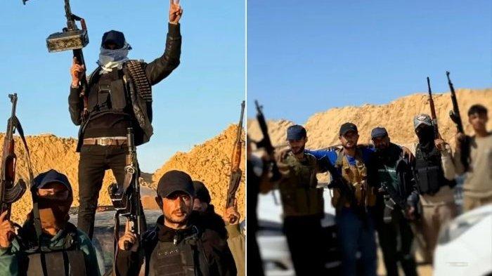 dua kelompok bersenjata Fatah Anti Hamas Palestina di Jalur Gaza