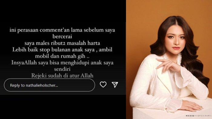 komentar tersebut diunggah Nathalie belum lama ini Sule.