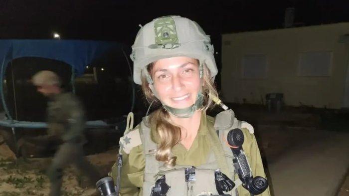 Seorang wanita tentara IDF dari Batalion Caracal Israel