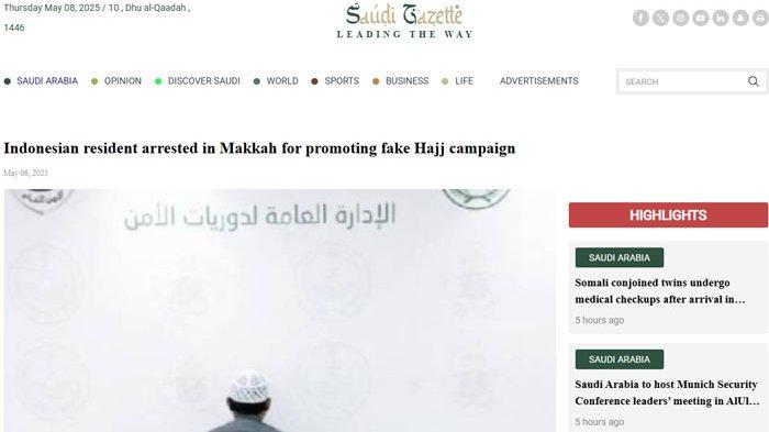 wni ditangkap di arab