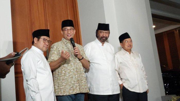 Calon presiden nomor urut 1, Anies Baswedan buka suara terkait rencana gugatan hasil Pemilihan Presiden 2024 ke Mahkamah Konstitusi (MK).