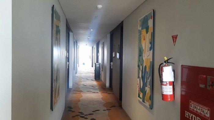 Deretan kamar di Hotel Ibis Styles Jakarta Simatupang, Jakarta Selatan, Minggu (4/8/2024).
