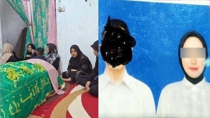 JURNALIS DIBUNUH: Tangkapan layar sosok Juwita, jurnalis Banjarbaru yang tewas dibunuh (kiri) dan foto persiapan pernikahan korban dengan pelaku (kanan), disadur pada Jumat (28/3/2025). Terungkap kisah asmara jurnalis Banjarbaru bernama Juwita dengan oknum TNI AL disorot kakak korban. Juwita tewas dibunuh sang calon suami yakni oknum TNI AL inisial J.