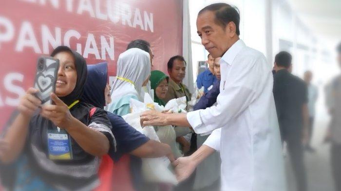 Presiden Joko Widodo (Jokowi) menyampaikan saat ini dunia tengah dilanda krisis pangan, sehingga berdampak kepada kenaikan harga beras. Pernyataan ini disampaikan Jokowi usai membagikan bansos beras di Gudang Bulog, Cibitung, Bekasi, Jumat (16/2/2024).