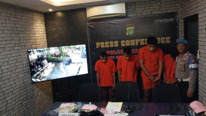 Kapolsek Mampang Prapatan, Kompol David Kanitero di Mapolsek Mampang, Mampang Prapatan, Jakarta Selatan pada Jumat (8/3/2024).