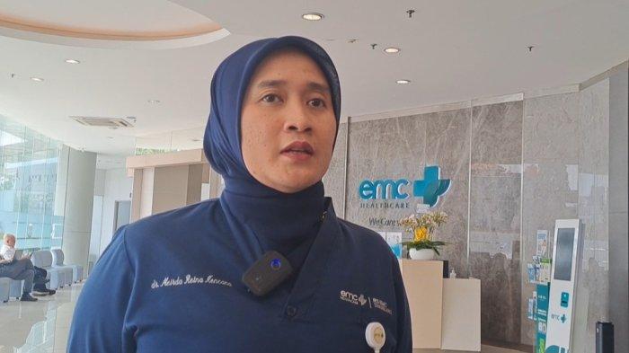 Kepala Instalasi Gawat Darurat (IGD) RS EMC, Dokter Meirda Retna Kencana.