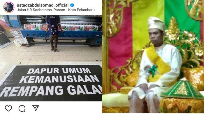 Kolase Ustaz Abdul Somad dan Spanduk Rempang-Galang